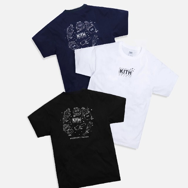 Supreme(シュプリーム)のKITH Treats Midnight Snack TEE - Navy メンズのトップス(Tシャツ/カットソー(半袖/袖なし))の商品写真