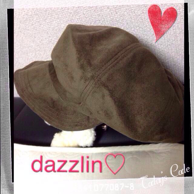 dazzlin(ダズリン)のdazzlin♡スウェードキャスケット♡ レディースの帽子(キャスケット)の商品写真