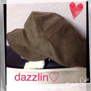 ダズリン(dazzlin)のdazzlin♡スウェードキャスケット♡(キャスケット)