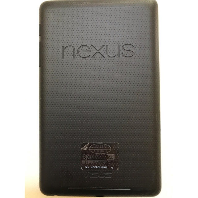 ASUS(エイスース)のASUS Nexus nexus 7 ネクサス本体のみ　android スマホ/家電/カメラのPC/タブレット(タブレット)の商品写真