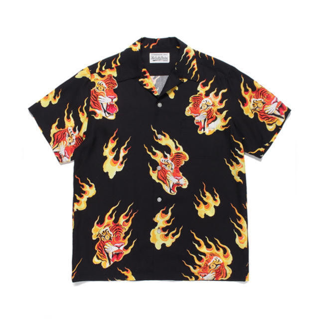 WACKO MARIA ワコマリア アロハシャツ 虎 20ss 高い品質