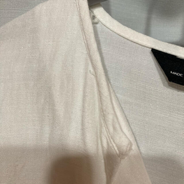 ZARA(ザラ)のZARA リネンブラウス レディースのトップス(シャツ/ブラウス(長袖/七分))の商品写真