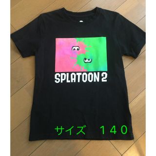 バンダイ(BANDAI)のスプラトゥーン2✩.*˚Tシャツ 黒 140(Tシャツ/カットソー)