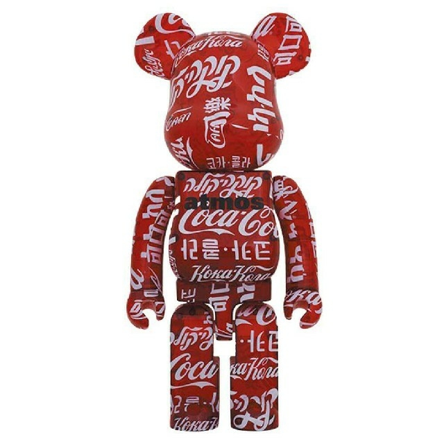 売れ筋新商品 BE@RBRICK Coca-Cola atmos 新品未開封 ...