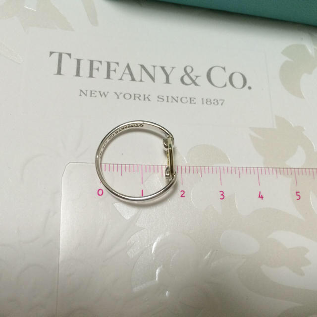 Tiffany & Co.(ティファニー)のyuki様 k18 シルバーリング Tiffany💍お取り置き レディースのアクセサリー(リング(指輪))の商品写真