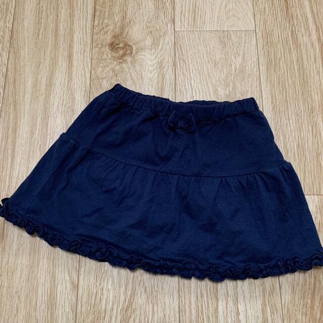 LAGOM(ラーゴム)のラーゴム　コンビミニ　スカートセット 110 キッズ/ベビー/マタニティのキッズ服女の子用(90cm~)(スカート)の商品写真