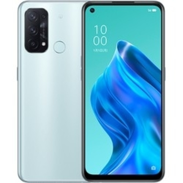 OPPO Reno5A 5G アイスブルー ワイモバイル版 SIMロック解除済み