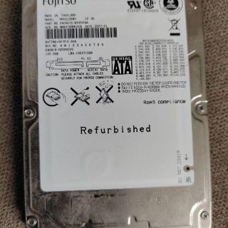 フジツウ(富士通)の2.5インチ HDD 100GB  FUJITSU MHV210RBH(PCパーツ)