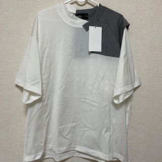 カラー(kolor)のkolor 21ss カットソー　ホワイト(Tシャツ/カットソー(半袖/袖なし))