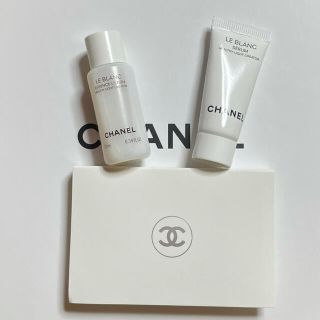 シャネル(CHANEL)のCHANEL ルブラン サンプル 3点セット 化粧水 美容液 ファンデーション(サンプル/トライアルキット)