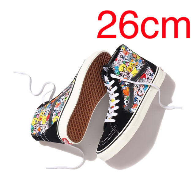 VANS x atmos SK8-HI Emoji  26cm