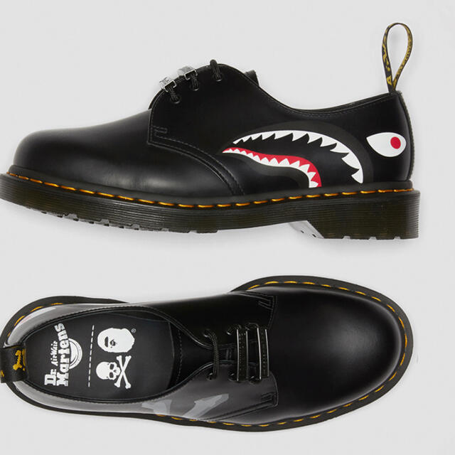 DR. MARTENS 1461 MASTERMIND BAPE 3ホールメンズ