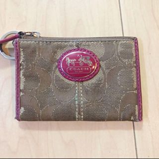 コーチ(COACH)のCOACH コーチ 小銭入れ　定期入れ　コインケース(名刺入れ/定期入れ)