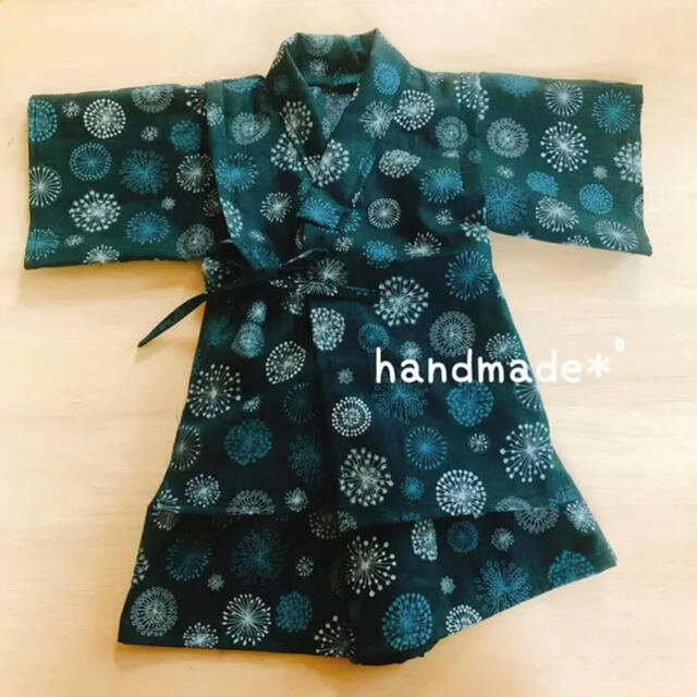 handmade♡ベビー甚平