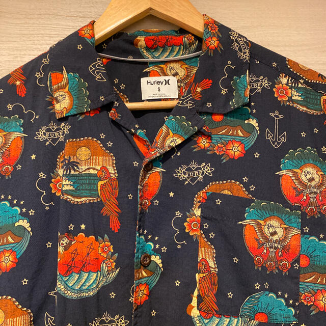 Hurley(ハーレー)のHurley アロハシャツ 半袖 ハーレー トロピカル サーフ サーフィン メンズのトップス(シャツ)の商品写真