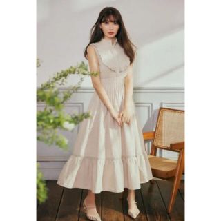 herlipto Paisley Cotton Lace Long Dress (ロングワンピース/マキシワンピース)