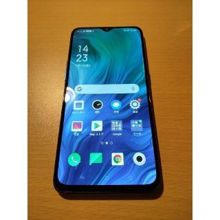 OPPO OPPO Reno A 6GBGB 国内版 SIMフリー ブルーの通販 by
