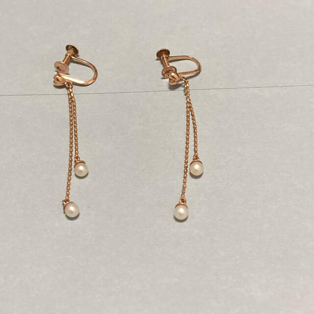 JEWELRY TSUTSUMI(ジュエリーツツミ)のどりみ様専用❣️K１０ＰＧ　淡水パールイヤリング レディースのアクセサリー(イヤリング)の商品写真