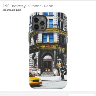 シュプリーム(Supreme)のsupreme iPhoneケース　iPhone12&12pro(iPhoneケース)