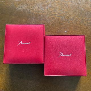 バカラ(Baccarat)の値下げ　baccarat バカラ　空箱　ジュエリーボックス　2個セット(その他)