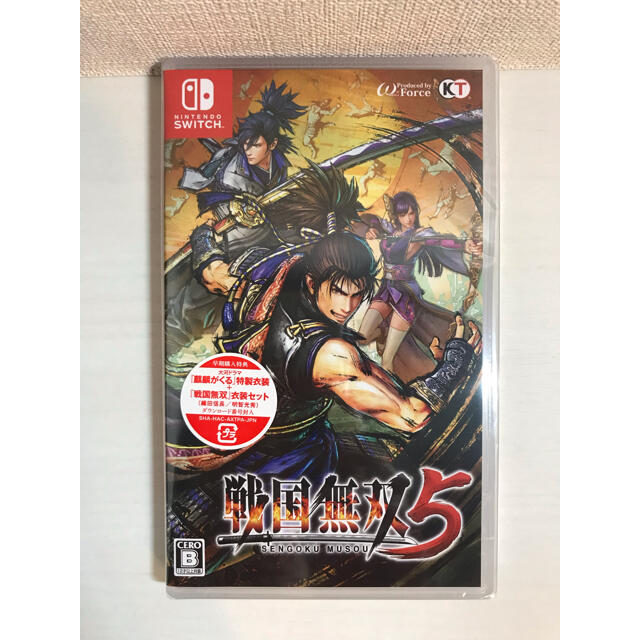 【新品未使用】 戦国無双5 早期購入特典 Nintendo Switch