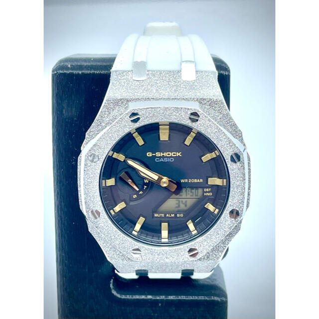 G-Shock GA-2100-1AJF 3rd サンドブラスト白ベルト 新品