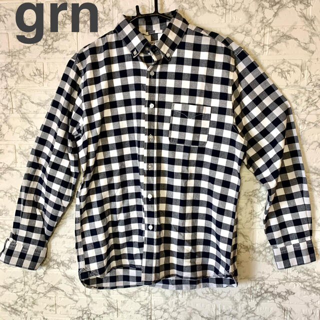 grn(ジーアールエヌ)の☆grn メンズシャツ　ＸＬ メンズのトップス(シャツ)の商品写真