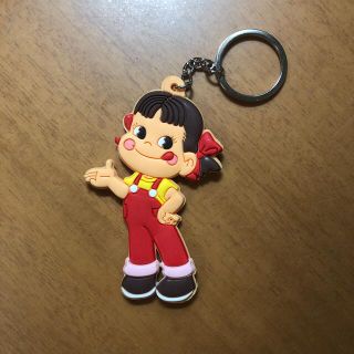 フジヤ(不二家)のペコちゃんキーホルダー(キーホルダー)