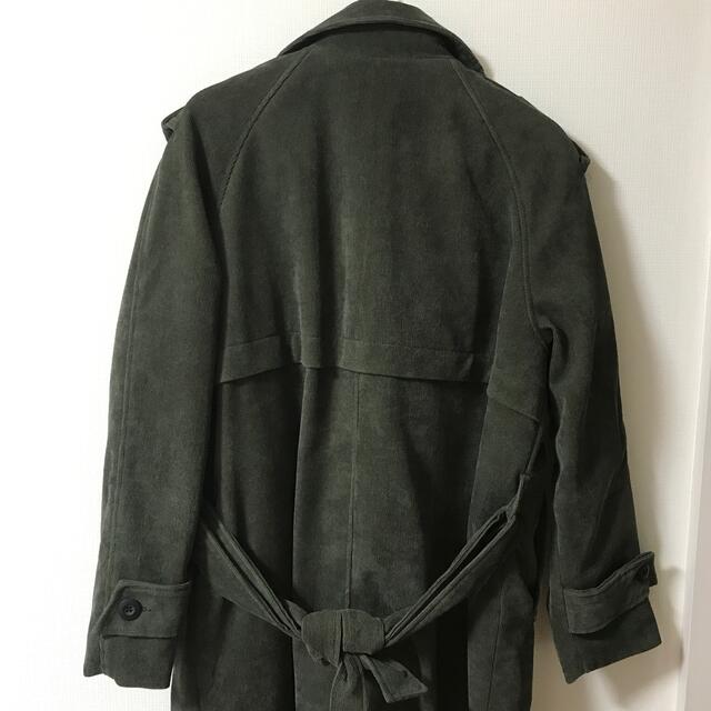BURBERRY(バーバリー)のメンズ　コーデュロイ　トレンチコート　ロングコート メンズのジャケット/アウター(トレンチコート)の商品写真