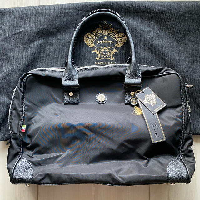 Orobianco(オロビアンコ)の新品・未使用　オロビアンコ　OROBIANCO VERNE ヴェルネ　BLACK メンズのバッグ(ビジネスバッグ)の商品写真