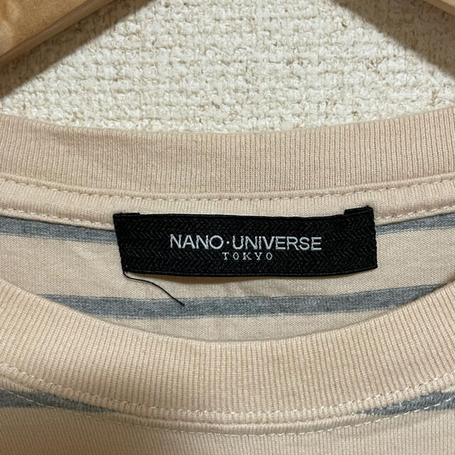 nano・universe(ナノユニバース)のnano universe ボーダーTシャツ メンズのトップス(Tシャツ/カットソー(半袖/袖なし))の商品写真