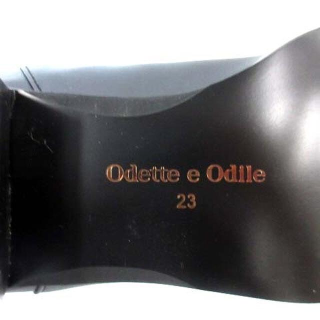 Odette e Odile(オデットエオディール)のオデットエオディール アローズ サイドゴアブーツ 23.0cm 黒 レディースの靴/シューズ(ブーツ)の商品写真