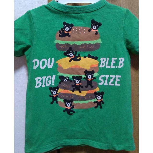 DOUBLE.B(ダブルビー)のミキハウス ダブルビー Tシャツ 100 キッズ/ベビー/マタニティのキッズ服男の子用(90cm~)(Tシャツ/カットソー)の商品写真