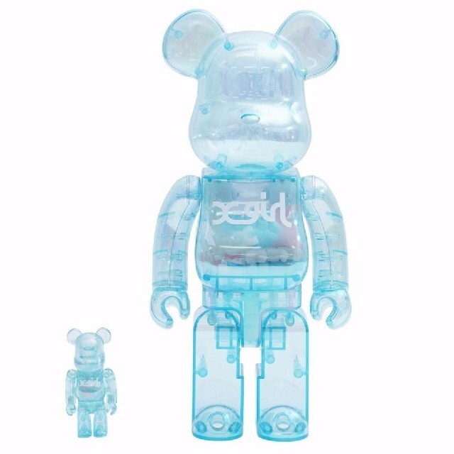 BE@RBRICK ベアブリック X-girl 100% ＆ 400% セット