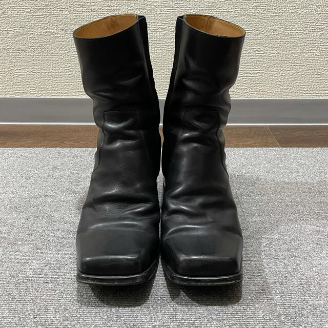 JOHN LAWRENCE SULLIVAN SQUARE TOE BOOTS