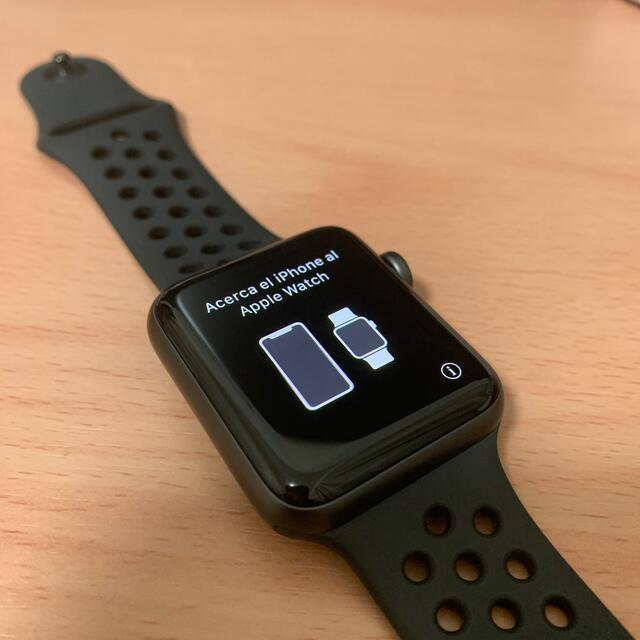 超美品 Apple Watch series3 cellular Nikeモデル