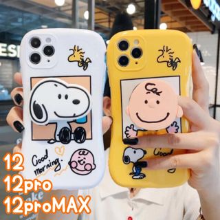 アイフォーン(iPhone)のインスタ映え❤iPhone12 12pro ケース ポップソケット付 大人可愛い(iPhoneケース)