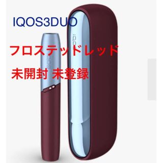 アイコス(IQOS)の限定色 フロステッドレッド アイコス3 DUO IQOS 本体 未開封 送料無料(その他)