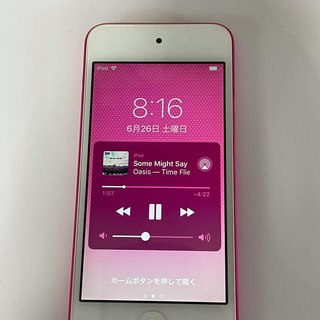 アップル(Apple)のiPod touch 16GB ピンク　第6世代(ポータブルプレーヤー)
