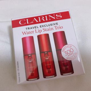 クラランス(CLARINS)の3本まとめ新品　クラランス　ウォーターリップステイン(リップグロス)