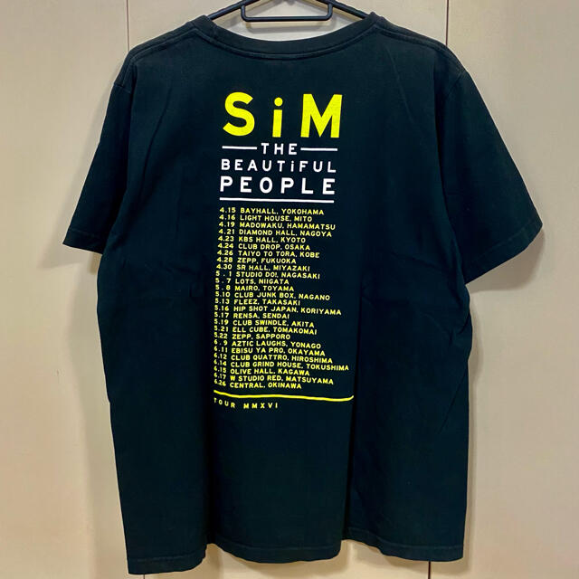 SiM TBP TOUR Tシャツ エンタメ/ホビーのタレントグッズ(ミュージシャン)の商品写真