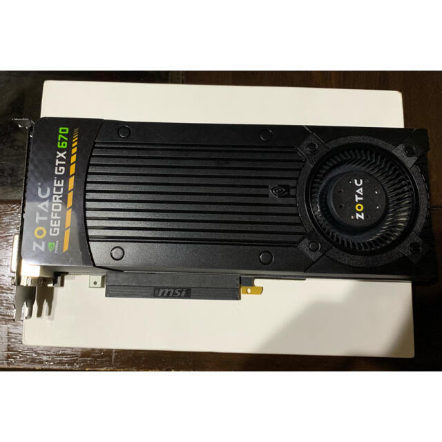 グラフィックボード ZOTAC GeForce gtx670