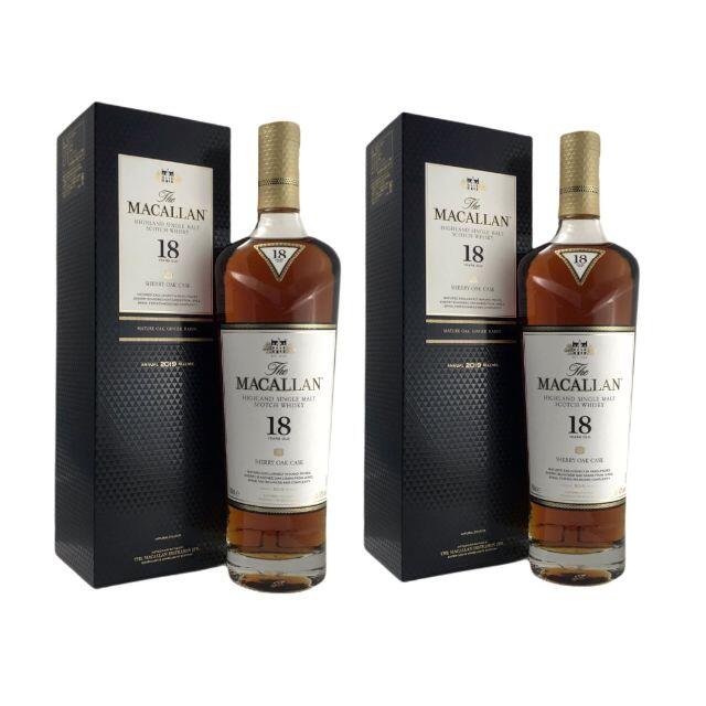 食品/飲料/酒■マッカラン18年！MACALLAN 18years Old　2本セット