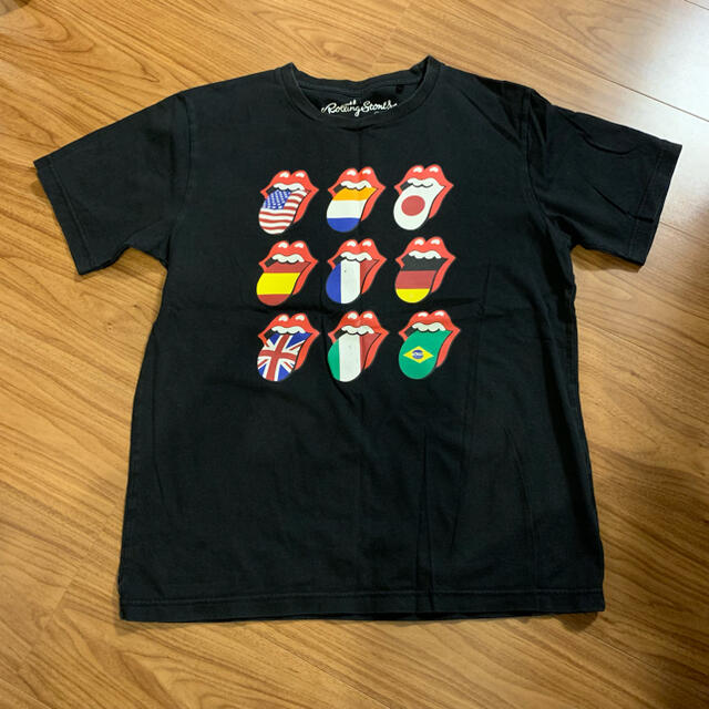 The Rolling Stones   Tシャツ　黒 メンズのトップス(Tシャツ/カットソー(半袖/袖なし))の商品写真