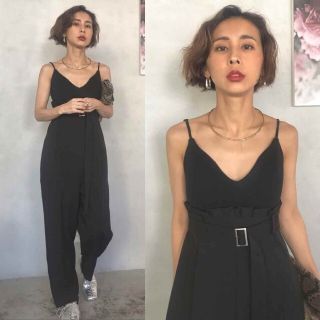 アメリヴィンテージ(Ameri VINTAGE)のAmeri【未使用品】BIG PANTS BARE ROMPERS(オールインワン)