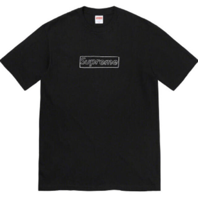 supreme kaws box logo tee S