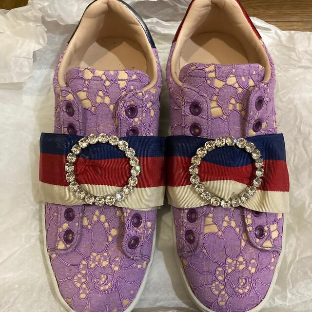 Gucci(グッチ)のグッチスニーカー レディースの靴/シューズ(スニーカー)の商品写真