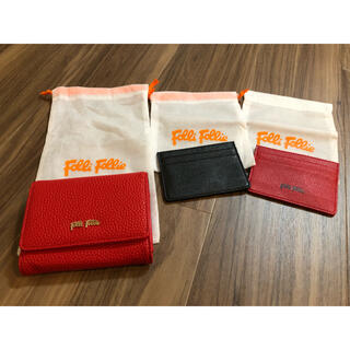 フォリフォリ(Folli Follie)のフォリフォリ　折財布とパスケースセット(折り財布)