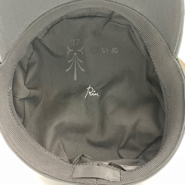 【新品未使用】Riu logo casquette キャスケット レディースの帽子(キャスケット)の商品写真