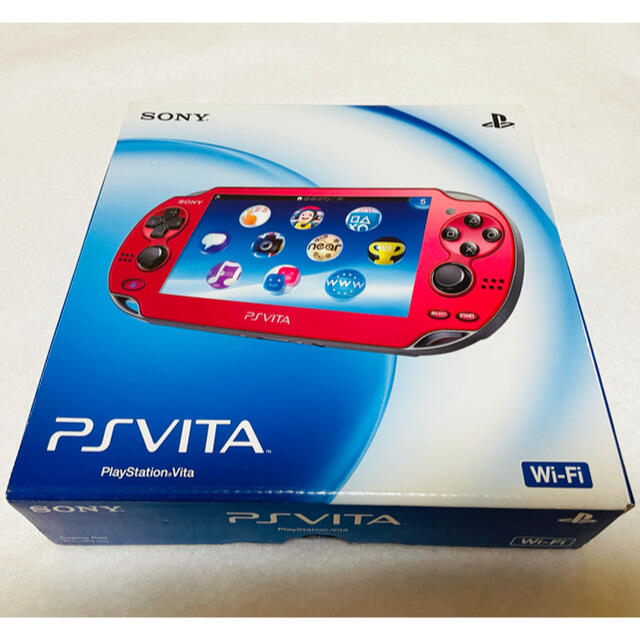 ☆本体未使用☆ PSVita PCH-1000 ZA03 コスミックレッド